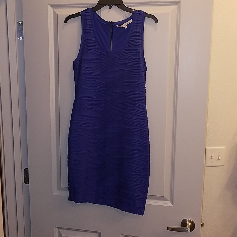 Blue Rachel Roy dress